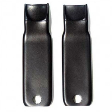 72-73 SEAT BELT POCKETS (BLACK) (7.75 INCHES)