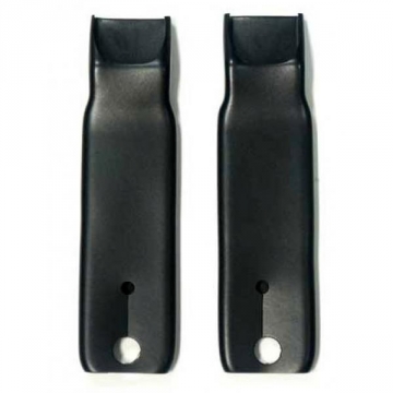 74-82 SEAT BELT POCKETS (BLACK) (8.5 INCHES)