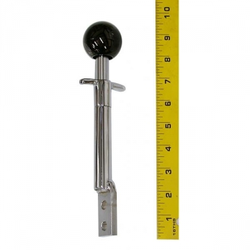 77-82 SHIFTER HANDLE (BOLT-ON) BLACK CHROME BALL