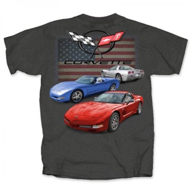 PATRIOTIC RED, WHITE & BLUE C5 CORVETTES