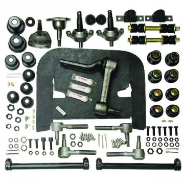 63-66 FRONT SUSPENSION  REBUILD KIT DELUXE - POLY