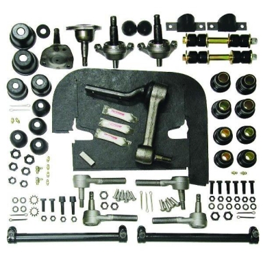 67 FRONT SUSPENSION  REBUILD KIT DELUXE - POLY