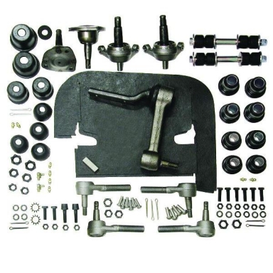 67 FRONT SUSPENSION  REBUILD KIT MAJOR - RUBBER