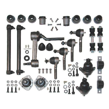 63-82 FRONT SUSPENSION REBUILD KIT DELUXE - RUBBER