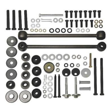 63-64 REAR SUSPENSION MOUNTING & HARDWARE COMBO KT