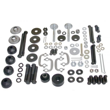 69-77 REAR SUSPENSION MOUNTING KIT (POLYURETHANE)