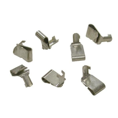 65-66 SHIELDED PLUG WIRE CLIP SET