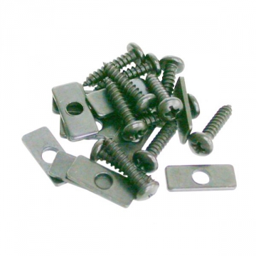 68-75 HARD TOP WEATHERSTRIP FASTENER KIT