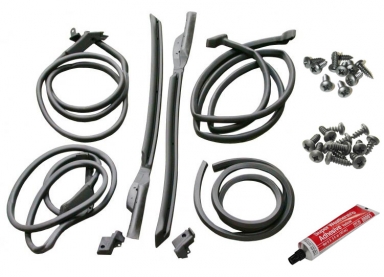 68 CONVERTIBLE BODY WEATHERSTRIP SET (DELUXE)