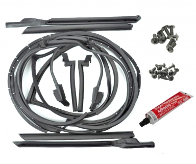 68 T-TOP BODY WEATHERSTRIP SET (DELUXE)